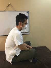 在宅ワーク姿勢